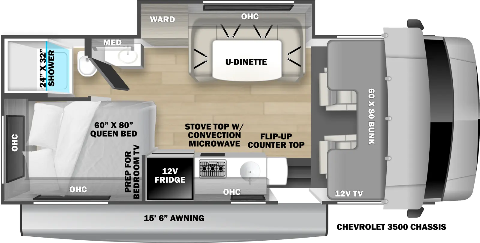 Forester Le 2151SLE Floorplan